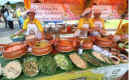 Samples of Thai Food